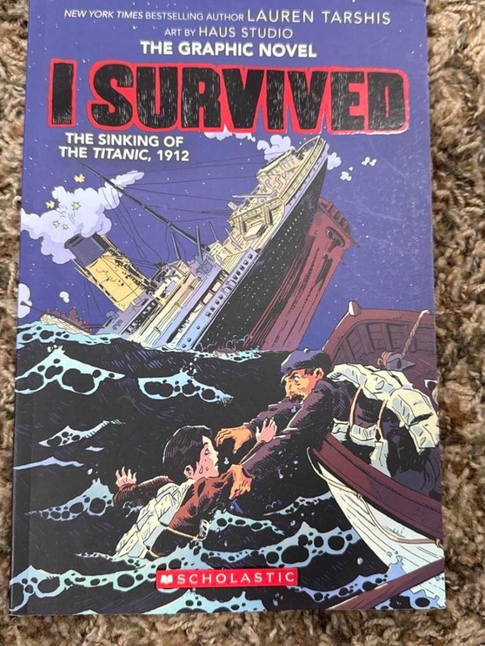 I Survived: The Sinking of the Titanic, 1912 - Graphic Novel (Purple)